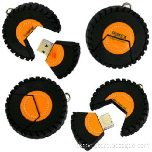Tire shape usb flash drive with fast delivery, low price